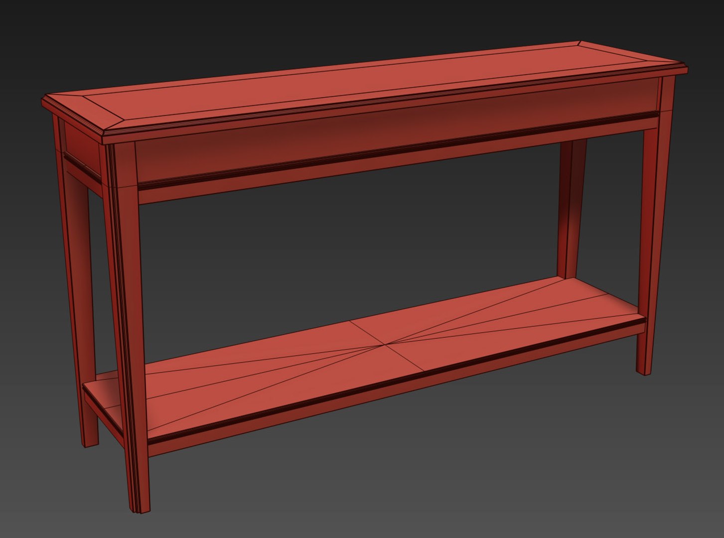 3D Ikea Liatorp Console Table Model TurboSquid 1597328