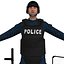 RIOT Police 4 LOD1 Rigged