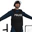 RIOT Police 4 LOD1 Rigged