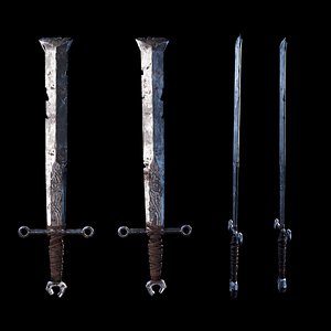 3D Fantasy Sword
