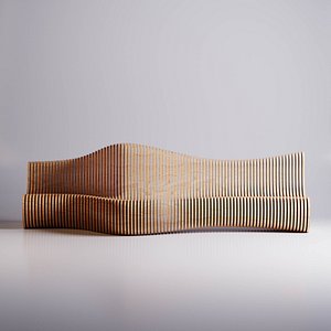 3D model Parametric Bench