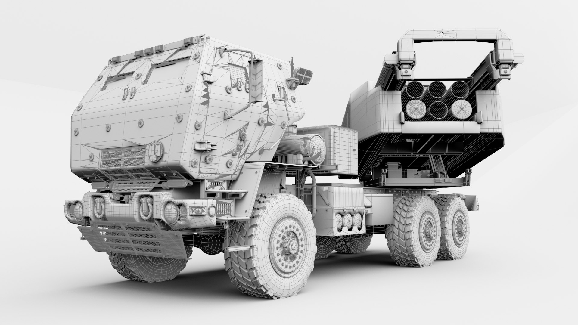 3D M142 HIMARS Multiple Rocket Launcher model https://p.turbosquid.com/ts-thumb/gl/cL9bzt/6I/himars_wireframe12/png/1711225448/1920x1080/fit_q87/13c853896a0bb7bd20076d41307b420166c17b3d/himars_wireframe12.jpg