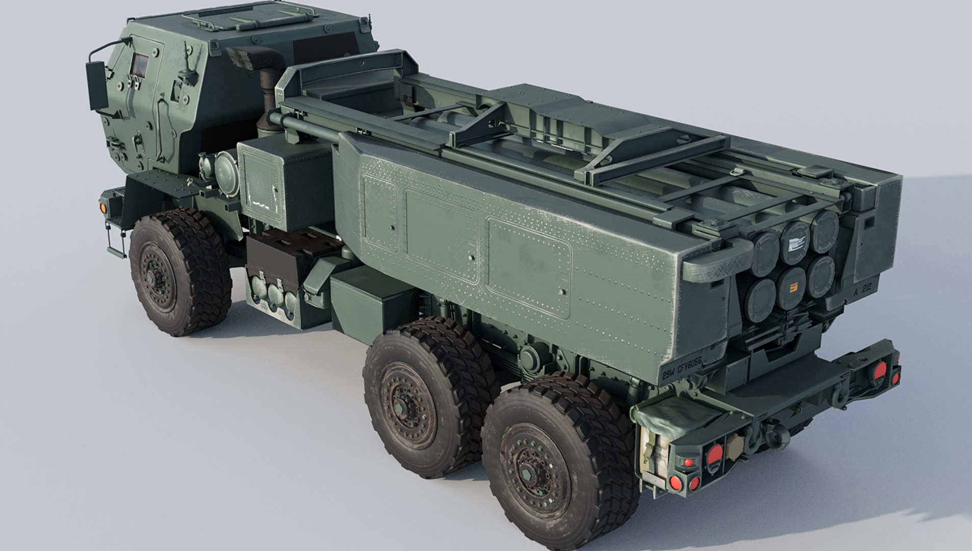 3D M142 HIMARS Multiple Rocket Launcher model https://p.turbosquid.com/ts-thumb/gl/cL9bzt/9n/h1snapshot10/png/1711230615/1920x1080/fit_q87/372e130ecb9c8bf3cb841d2d9fb78ff09fd251e3/h1snapshot10.jpg