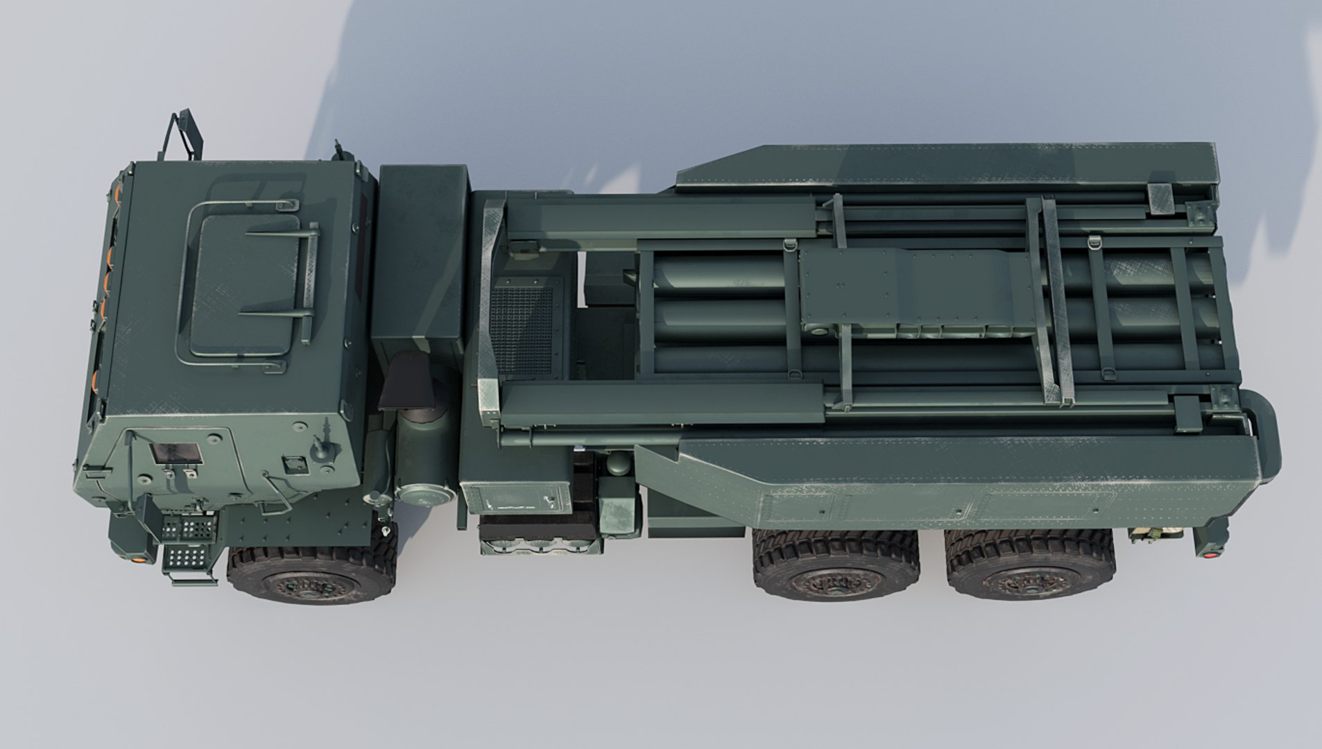 3D M142 HIMARS Multiple Rocket Launcher model https://p.turbosquid.com/ts-thumb/gl/cL9bzt/R7/h1snapshot22/png/1711230621/1920x1080/fit_q87/564273ad125ce102c56dba42c4924099674346f5/h1snapshot22.jpg