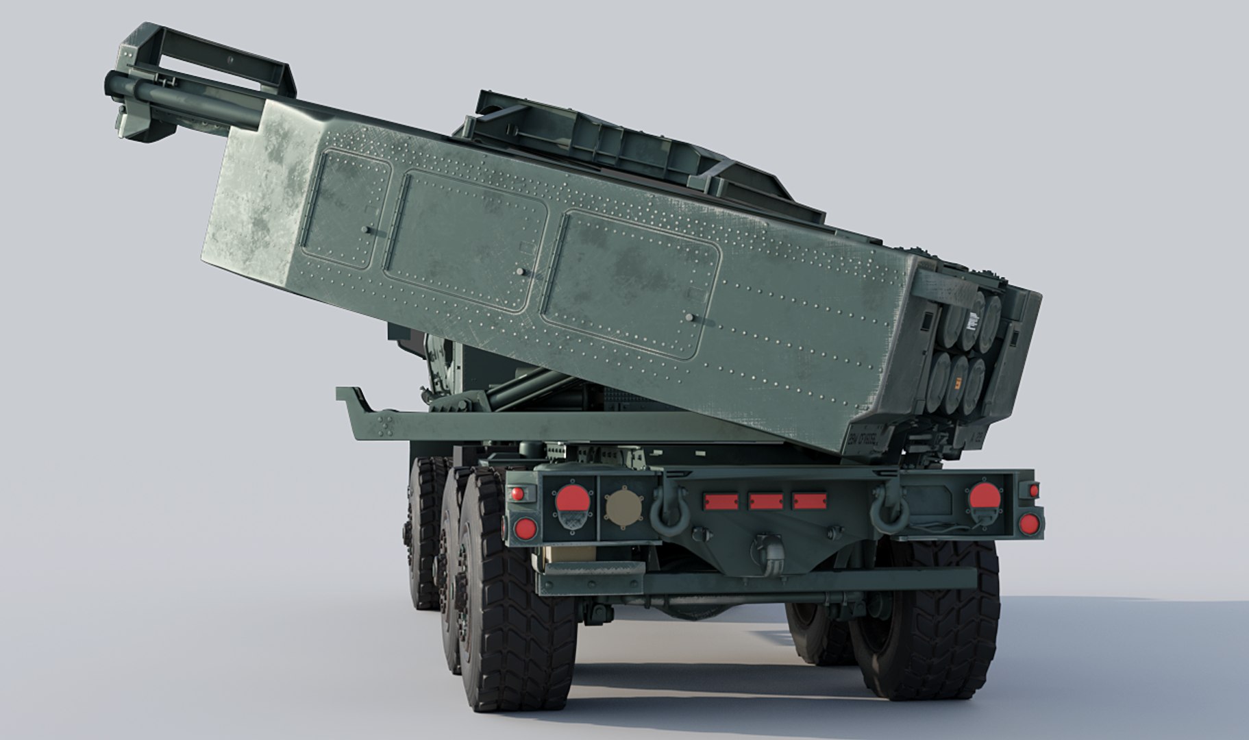 3D M142 HIMARS Multiple Rocket Launcher model https://p.turbosquid.com/ts-thumb/gl/cL9bzt/RG/h1snapshotr31/png/1711230626/1920x1080/fit_q87/d4c31e01d0b29c5ebe55b3f911a11eaa383d2616/h1snapshotr31.jpg