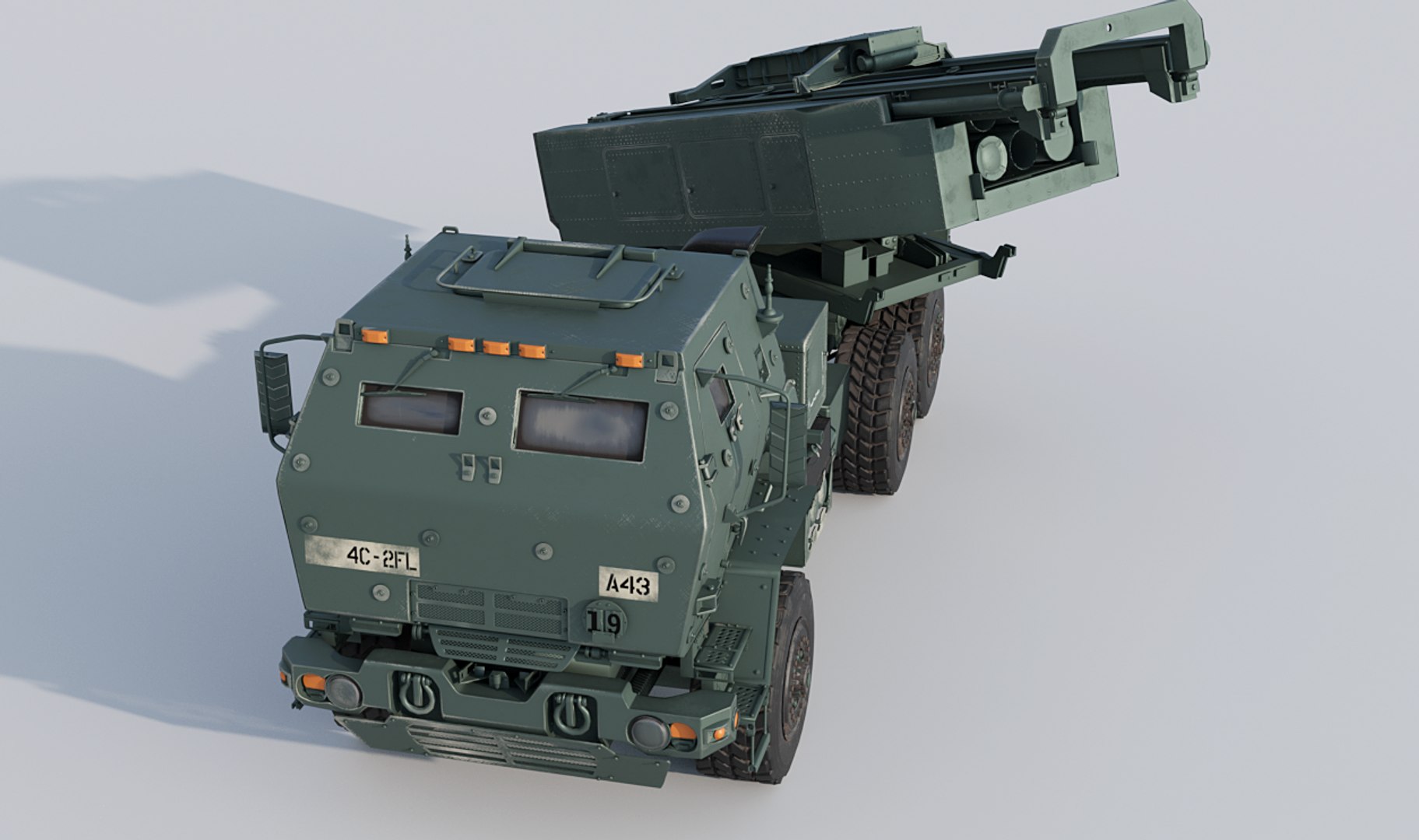 3D M142 HIMARS Multiple Rocket Launcher model https://p.turbosquid.com/ts-thumb/gl/cL9bzt/g7/h1snapshotr37/png/1711230629/1920x1080/fit_q87/79843e8c882ee2e5166f56a59826fd4fa9c4df57/h1snapshotr37.jpg