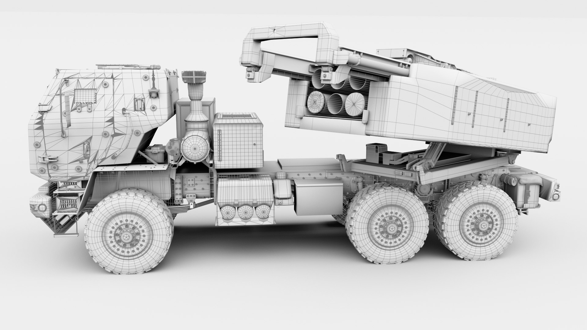 3D M142 HIMARS Multiple Rocket Launcher model https://p.turbosquid.com/ts-thumb/gl/cL9bzt/vX/himars_wireframe15/png/1711225448/1920x1080/fit_q87/4060f2ad9993be32c1252f7f73ebb3207cfc819b/himars_wireframe15.jpg