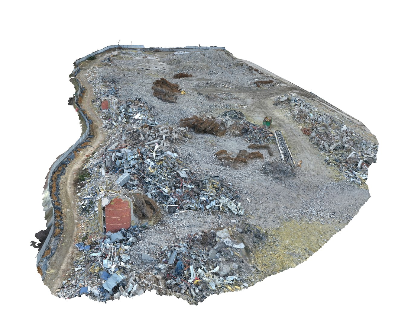 Construction Site 2 3D Model - TurboSquid 2040614