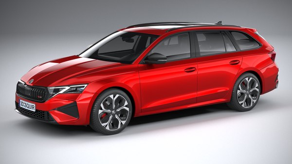 modèle 3D de Skoda Octavia RS Combi 2025 - TurboSquid 2210775