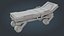Barella ospedaliera - Low Poly - Gioco pronto - PBR
