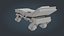 Barella ospedaliera - Low Poly - Gioco pronto - PBR