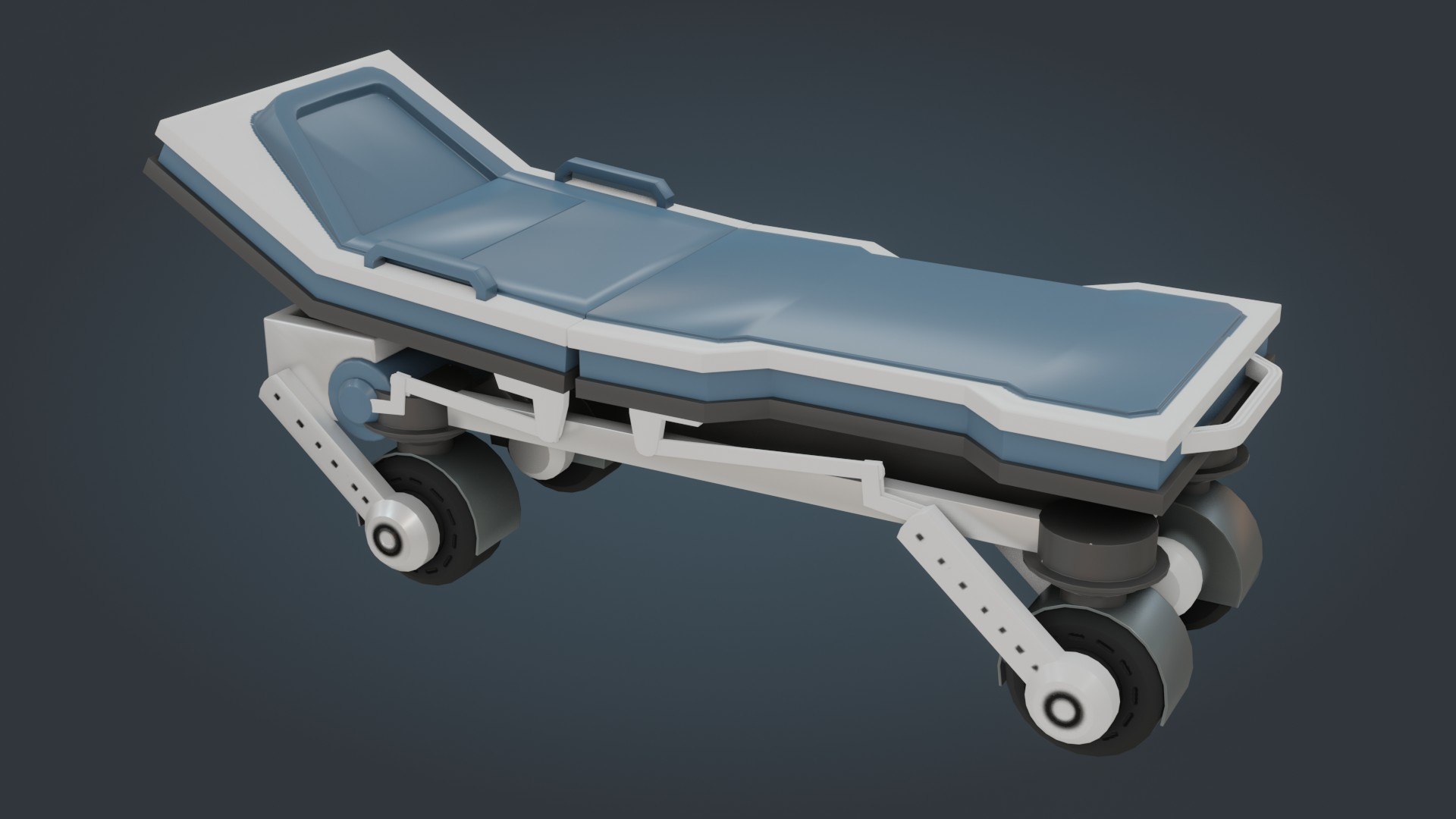 Hospital Stretcher - Low Poly - Game Ready - PBR 3D https://p.turbosquid.com/ts-thumb/gl/mrvyGd/LS/color_0001/jpg/1690624929/1920x1080/fit_q87/b1f9cc89171638c720833123b279342551e75735/color_0001.jpg