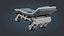 Barella ospedaliera - Low Poly - Gioco pronto - PBR