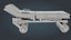 Barella ospedaliera - Low Poly - Gioco pronto - PBR
