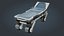 Barella ospedaliera - Low Poly - Gioco pronto - PBR