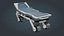 Barella ospedaliera - Low Poly - Gioco pronto - PBR