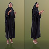 10535 Amaya - Woman With Schaila Talking And Pointing