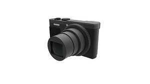 3d model camera panasonic tz70