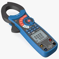Clamp Digital Wattmeter CEM Blue