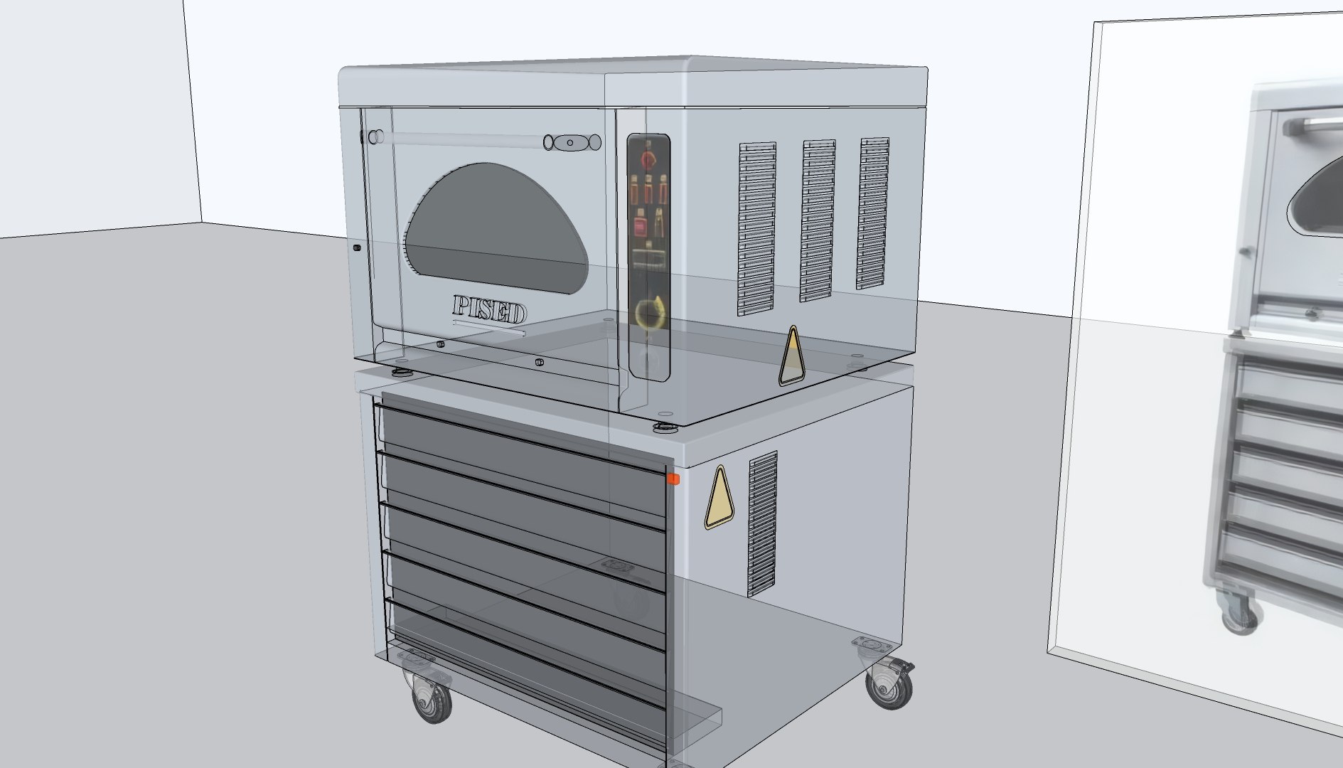 3D Coffee Toaster Machine - TurboSquid 1784755