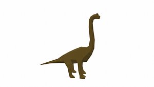 brachiosaurus dinosaur 3D model