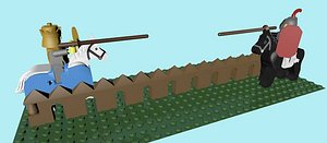 LEGO Jousting Knights