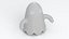 Little Cartoon Ghost White model