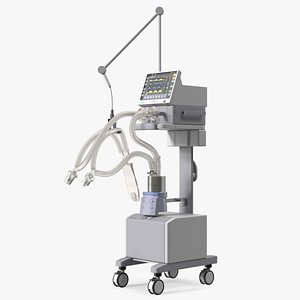 Mechanical Ventilator System Mindray Rigged