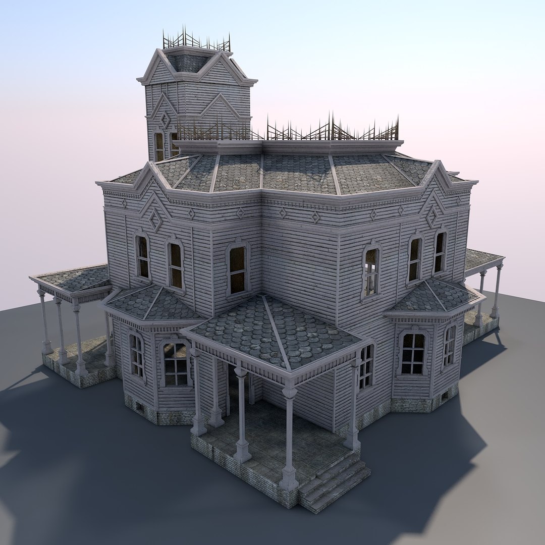 Abandoned house games 3D - TurboSquid 1169340