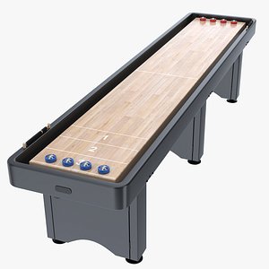 Woodbridge Shuffleboard Table 3D model