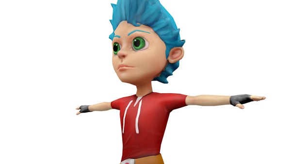 3D model boy