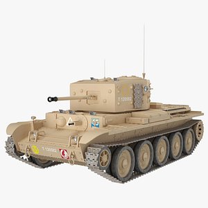 cromwell iv 27m desert 3D model