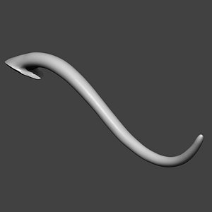 Dog Tail Highpoly Sculpt