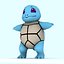 Low Poly Squirtle Pokémon
