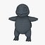 Low Poly Squirtle Pokémon