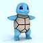 Low Poly Squirtle Pokémon