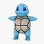 Low Poly Squirtle Pokémon