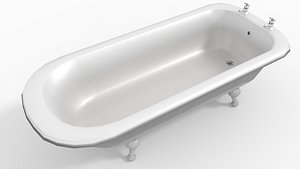 Low / High poly Bath