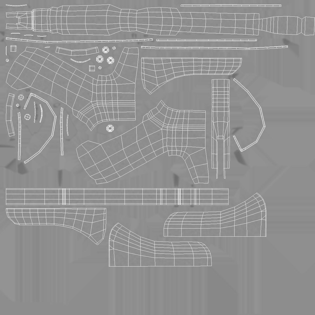 3d star wars stormtrooper gun model