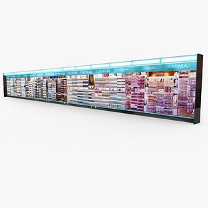 Retail - Cosmetics Wall 01
