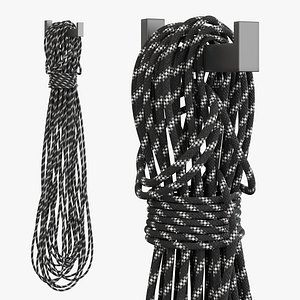 Black Climbing Rope