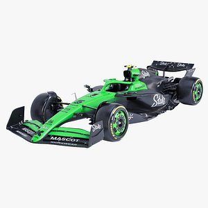 F1 2025 Sauber C45 Formula 1 Race Car Low-poly 3D model