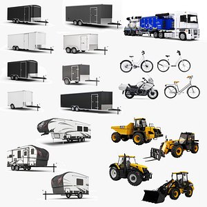 3D model Vehicles 20 in 1
