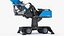 Chariot élévateur Fuchs MHL360 monté sur pylône