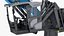 Chariot élévateur Fuchs MHL360 monté sur pylône