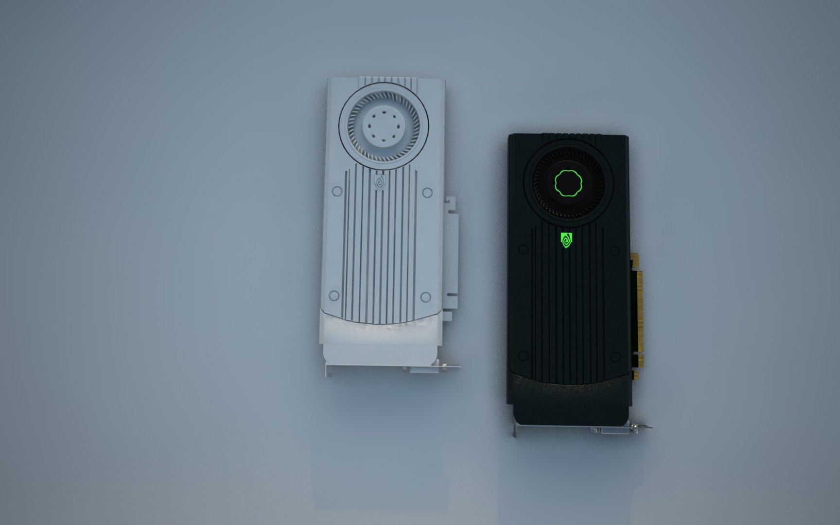 3d model nvidia graphic card