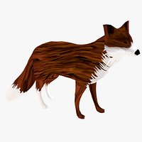 Fox Low Poly