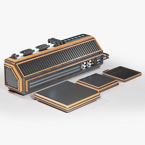 3D Sci-Fi Air Vent Collection