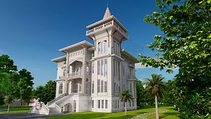 Cemil Topuzlu Mansion 3D Lumion 11-5 Model 3D model