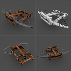 ballista weapon 3D model
